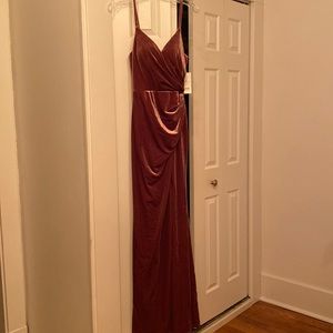 Rory Velvet Bridesmaid Dress